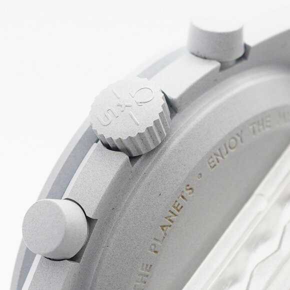 Swatch x Omega Mission to Pluto SO33M101 White Dial Men's Watch - Picture 11 of 11